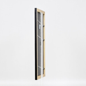 Marco de fotos de madera Effect Profil 43 negro 50x100 cm con vidrio normal