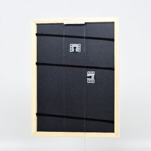 Marco de fotos de madera Effect Profil 43 blanco brillante 50x100 cm vidrio normal