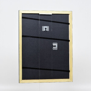 Marco de fotos de madera Effect Profil 43 tannengrün 50x50 cm con cristal normal