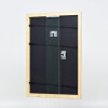 Marco de fotos de madera efecto Profil 43 plata 50x65 cm con cristal normal