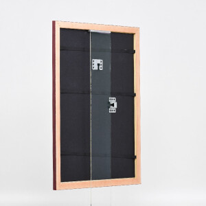 Marco de fotos de madera Effect Profil 43 Rojo 50x65 cm Vidrio normal