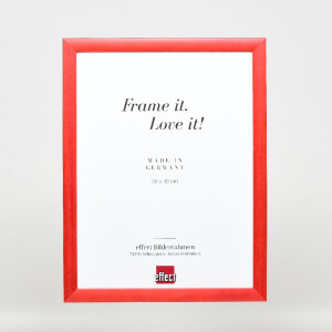 Marco de fotos de madera Effect Profil 43 Lachs 50x65 cm con cristal normal