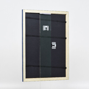 Marco de fotos de madera Effect Profil 43 royalblau 50x65 cm