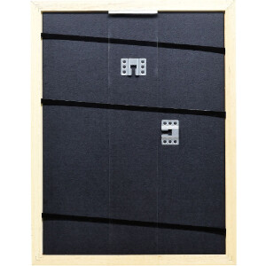 Marco de fotos de madera Effect Profil 43 blanco brillante 14,8x21 cm