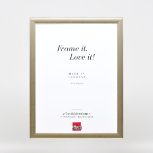 Marco de fotos de madera Effect Profil 43 plata 10,5x14,8 cm