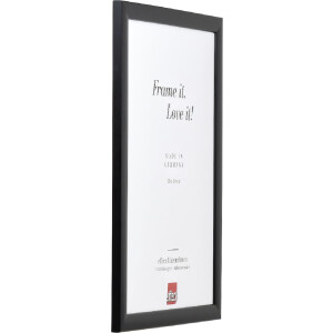 Marco de fotos de madera Effect Profil 43 Negro 61x91,5 cm con cristal normal