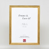 Marco de fotos de madera efect Profil 44 gold 40x60 cm