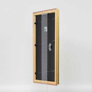 Marco de fotos de madera Effect Profil 44 Oro 62x93 cm