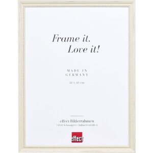 Marco de fotos de madera Effect Profil 48 blanco 13x13 cm...