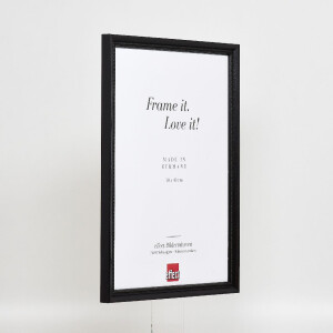 Marco de fotos effect Profil 48 negro 21x28 cm con cristal transparente