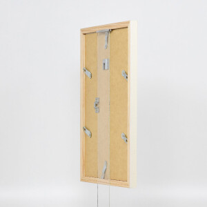 Marco de fotos de madera Effect Profil 48 Blanco 25x80 cm con vidrio transparente