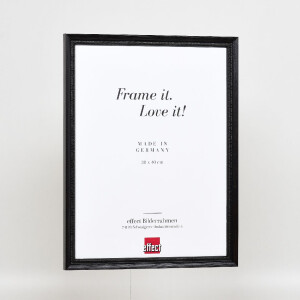 Marco de fotos Effect Profil 48 Negro 28x35 cm con cristal transparente