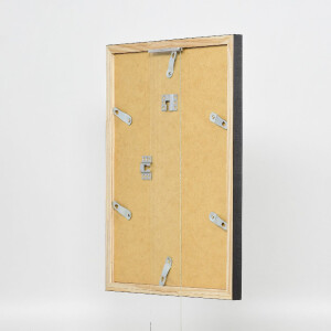 Marco de fotos de madera Profil 48 dorado 30x40 cm vidrio transparente