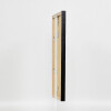 Marco de fotos de madera Profil 48 Negro 35x50 cm Vidrio Claro