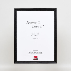 Marco de fotos Effect Profil 48 Negro 40x40 cm con vidrio transparente