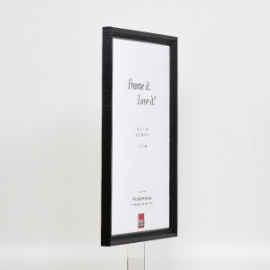 Marco de fotos de madera Effect Profil 48 Negro 40x60 cm con vidrio transparente