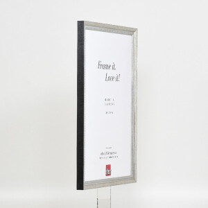 Marco de fotos Effect Profil 48 Plata 40x60 cm con cristal transparente