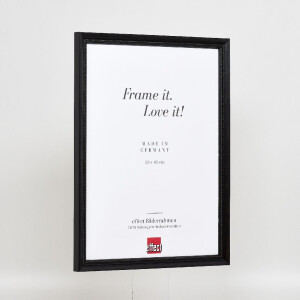 Marco de fotos Effect Profil 48 Negro 14,8x21 cm con cristal transparente