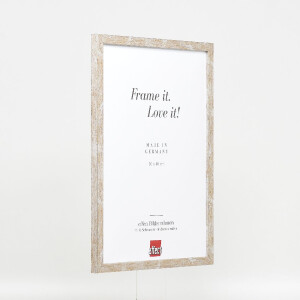 Marco de fotos effect Profil 51 antiksilber 50x60 cm con vidrio transparente