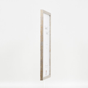 Marco de fotos effect Profil 51 antiguo plata 50x70 cm cristal transparente