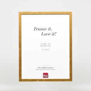 Marco de fotos Effect Profil 51 antiguo dorado 61x91,5 cm con cristal transparente