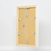Portarretratos efecto madera Profile 52 blanco 29,7x42 cm cristal normal