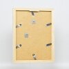 Portarretratos efecto madera Profile 52 blanco 29,7x42 cm cristal normal