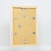 Portarretratos efecto madera Profile 52 blanco 29,7x42 cm cristal normal