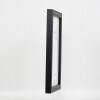 Efecto Marco de madera Perfil 52 negro 60x60 cm Cristal normal