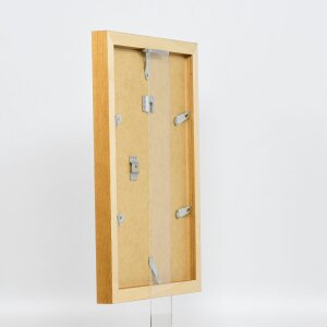 Marco de Madera Efecto Perfil 52 Color Roble 62x93 cm Cristal Normal