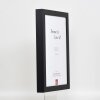 Efecto Marco de madera Perfil 55 negro 9x13 cm Cristal normal