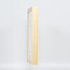 Efecto marco de madera perfil 55 natural 9x13 cm cristal normal