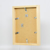 Efecto marco de madera perfil 55 natural 21x29,7 cm cristal normal