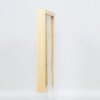 Efecto marco de madera perfil 55 natural 23x70 cm cristal normal