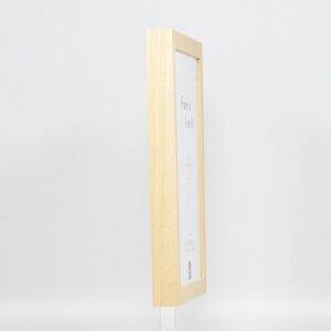Efecto Marco de madera Perfil 55 naturaleza 27x48 cm cristal normal