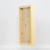 Portarretratos efecto madera Perfil 55 natural 29,7x42 cm cristal normal