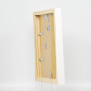 Efecto Marco de madera Perfil 55 blanco 62x93 cm cristal normal