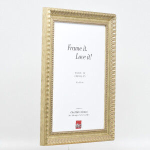 Marco de fotos de madera Effect Profil 56 60x80 cm antiquesilver cristal transparente