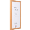 Marco de fotos de madera effect Profil 58 beige claro 60x60 cm cristal transparente