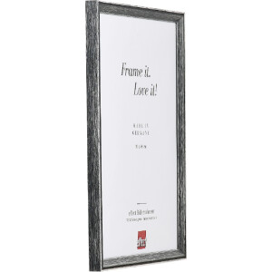 Marco de fotos de madera Effect Holzrahmen Profil 59 Negro 13x18 cm