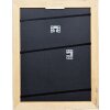 Effect Holzrahmen Profil 63 Barock braun 21x28 cm Klarglas
