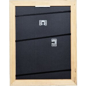 Effect Holzrahmen Profil 63 Barock braun 50x50 cm Klarglas