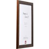 effect Holzbilderrahmen Profil 64 braun 14,8x21 cm mit Klarglas