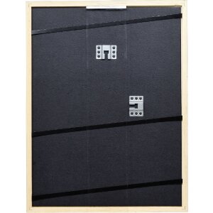 Effect Bilderrahmen Holz Profil 66 schwarz 25x35 cm Klarglas 0660-2535-03