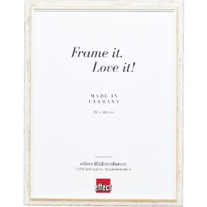 Marco de fotos Effect Profil 67 blanco 25x30 cm con...