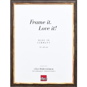 Marco de fotos de madera Efecto Profil 67 marrón...