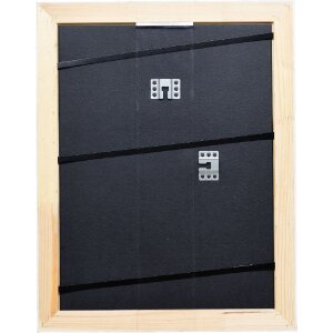 effect Holzrahmen Profil 68 elfenbein 35x100 cm Klarglas 0680-3510-42