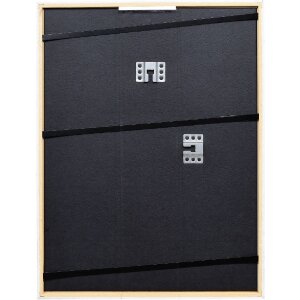 Marco de fotos de madera efect Profil 69 gris 30x30 cm con vidrio transparente