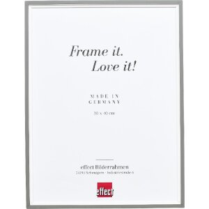 Marco de fotos de madera Effect Profil 69 gris 30x45 cm...
