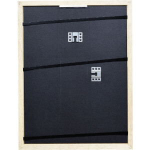 Marco de fotos de madera Effect Profil 74 natural 62x93 cm con cristal transparente